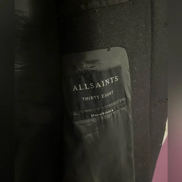 All Saints Formal Wool Jacket - Picture 2 of 2